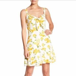 Socialite knot front babydoll dress